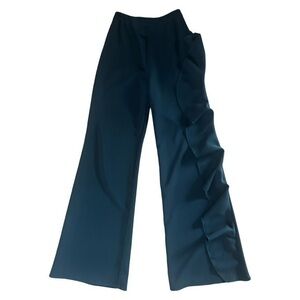 Alexis Cascade Ruffle Black Pants
